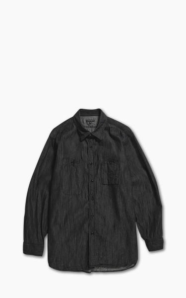 Engineered Garments Work Shirt Cotton Denim Black