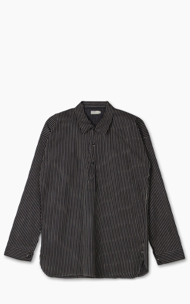 Warehouse &amp; Co. Lot 3045 Striped Pullover Shirt Black