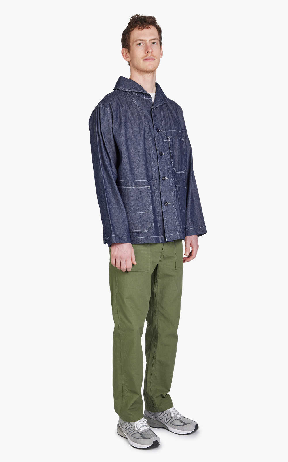 Engineered Garments Shawl Collar Utility Jacket Indigo | Cultizm