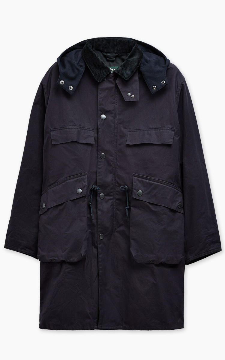 Barbour x Kaptain Sunshine Bedale Field Coat Dark Indigo
