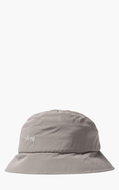 Stüssy Outdoor Panel Bucket Hat Grey