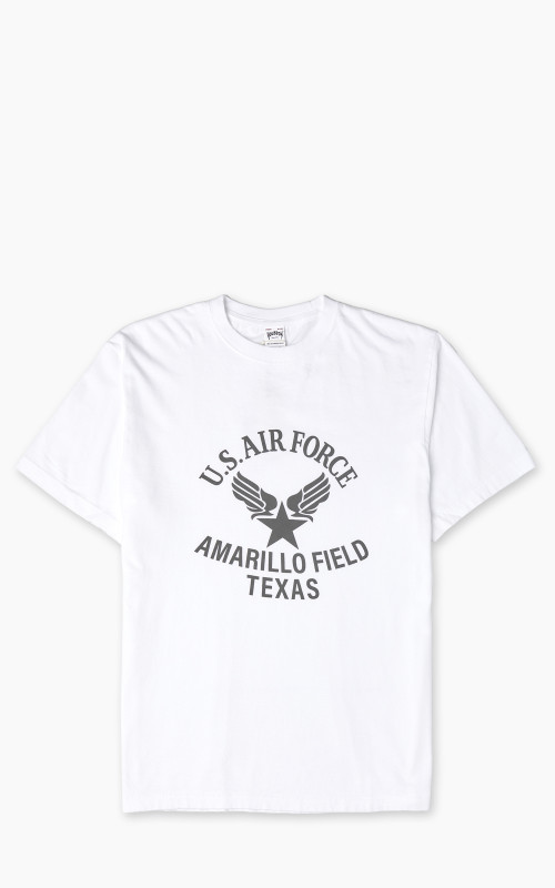 Houston Powder Frost Military (U.S. Air Force) Print T-Shirt White