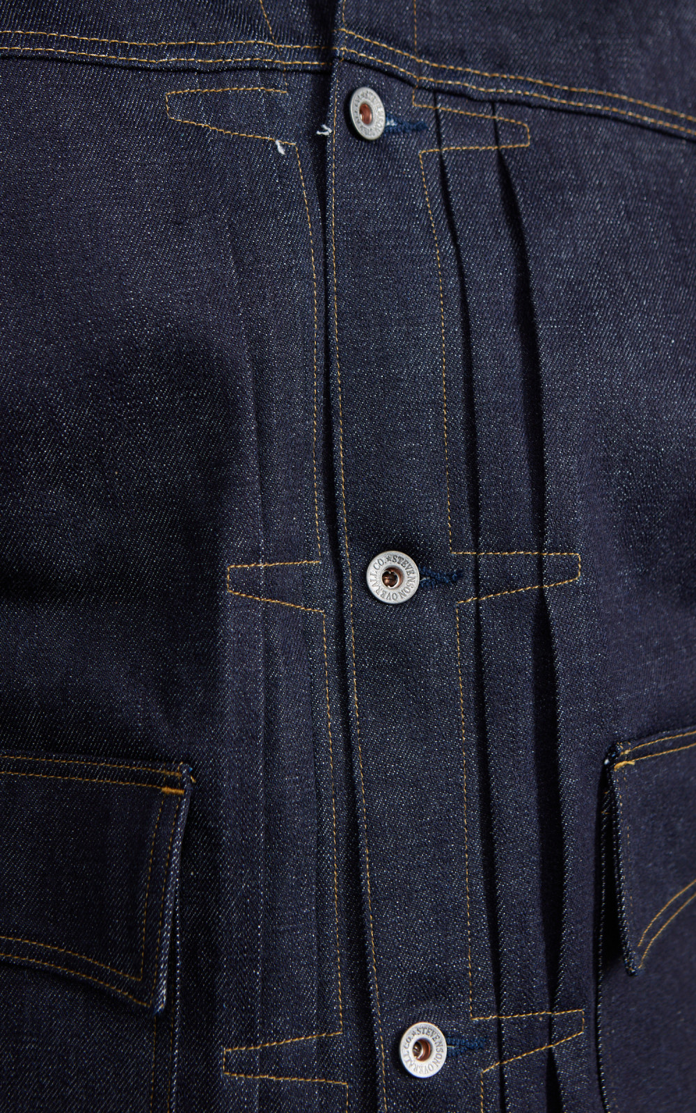 Stevenson Overall Co. Ranch Rider Denim Jacket Unwashed
