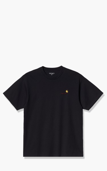 Carhartt WIP S/S American Script T-Shirt Black I029956.89.XX