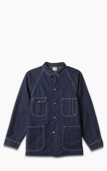 OrSlow 1950&#039;s Coverall Denim Indigo One Wash