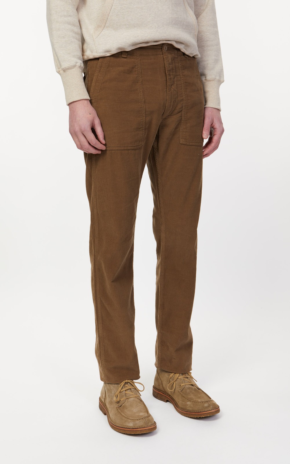 Tellason Fatigue Pant Vell Cord Taupe | Cultizm