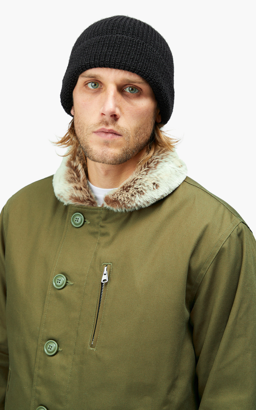 FrizmWORKS Edgar N-1 Deck Jacket Olive | Cultizm