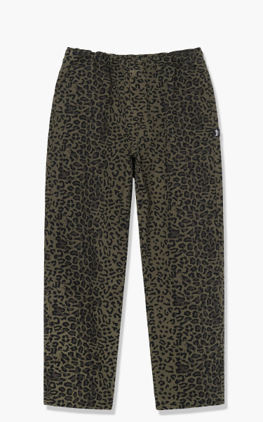 Stüssy Leopard Beach Pants Olive 116559/0403