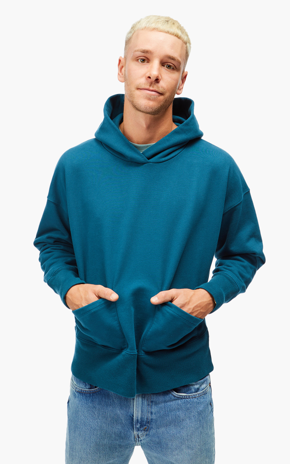 Levi s Vintage Clothing 1950s Hoodie Legion Blue Cultizm