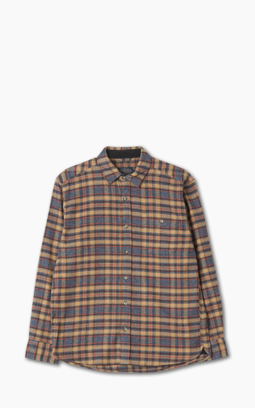 Pendleton Fremont Flannel Shirt Brown/Black/Red Plaid