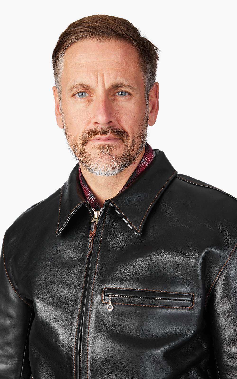 The Flat Head FN LJ HS005 Horsehide Single Rider Jacket Black Cultizm