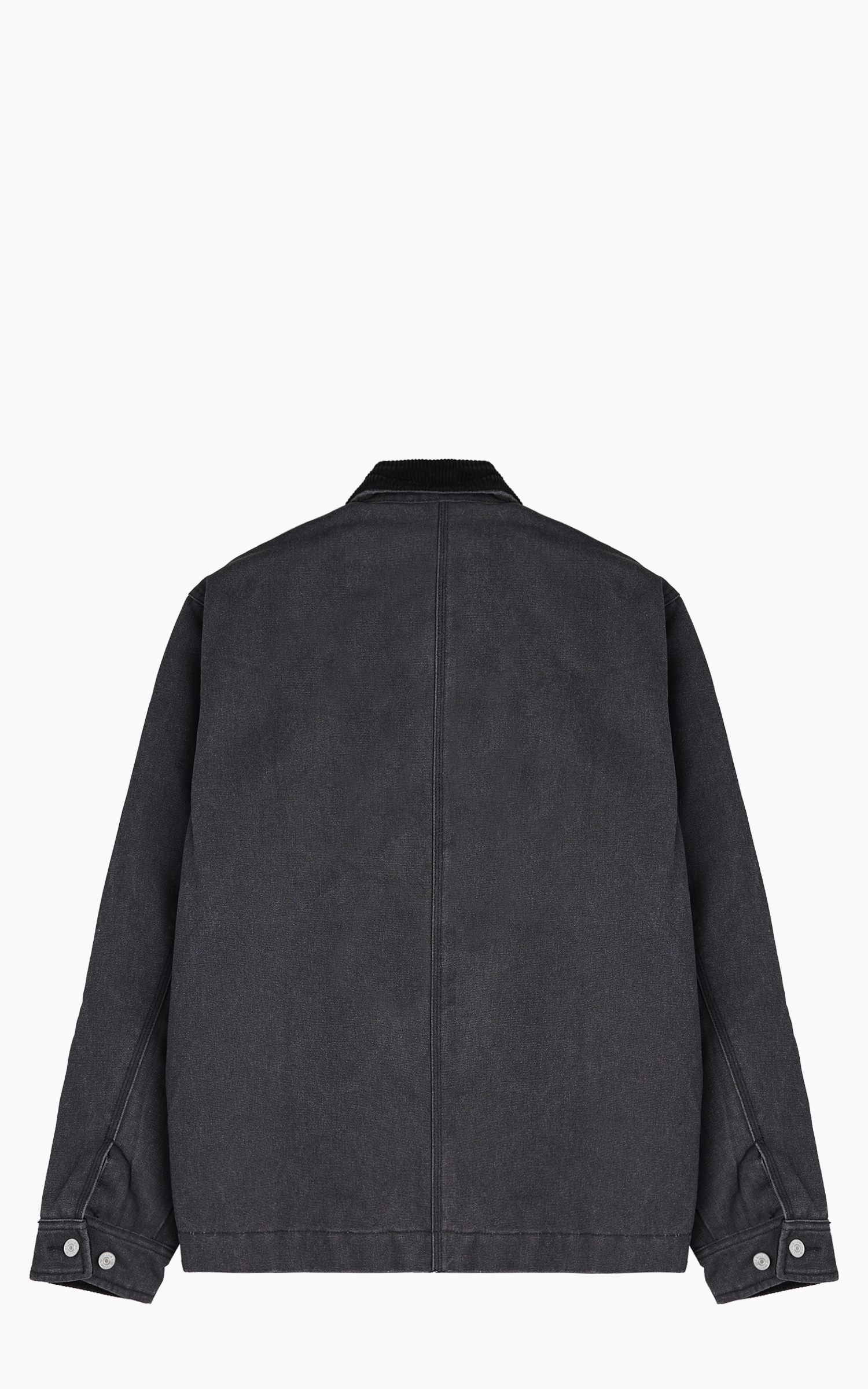Denham Liam Worker Jacket Heavy Cotton Canvas Raven | Cultizm