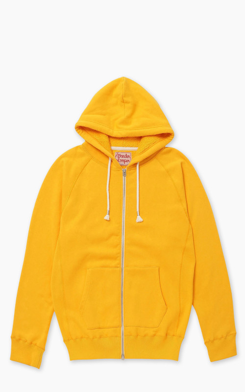 Wonder Looper Zip Hoodie Super Looper French Terry Marigold