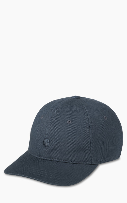 Carhartt WIP Madison Logo Cap Storm Blue