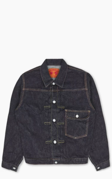 Fullcount 2107XXW Type 1 Selvedge Denim Jacket Heavy Ounce One Wash Indigo