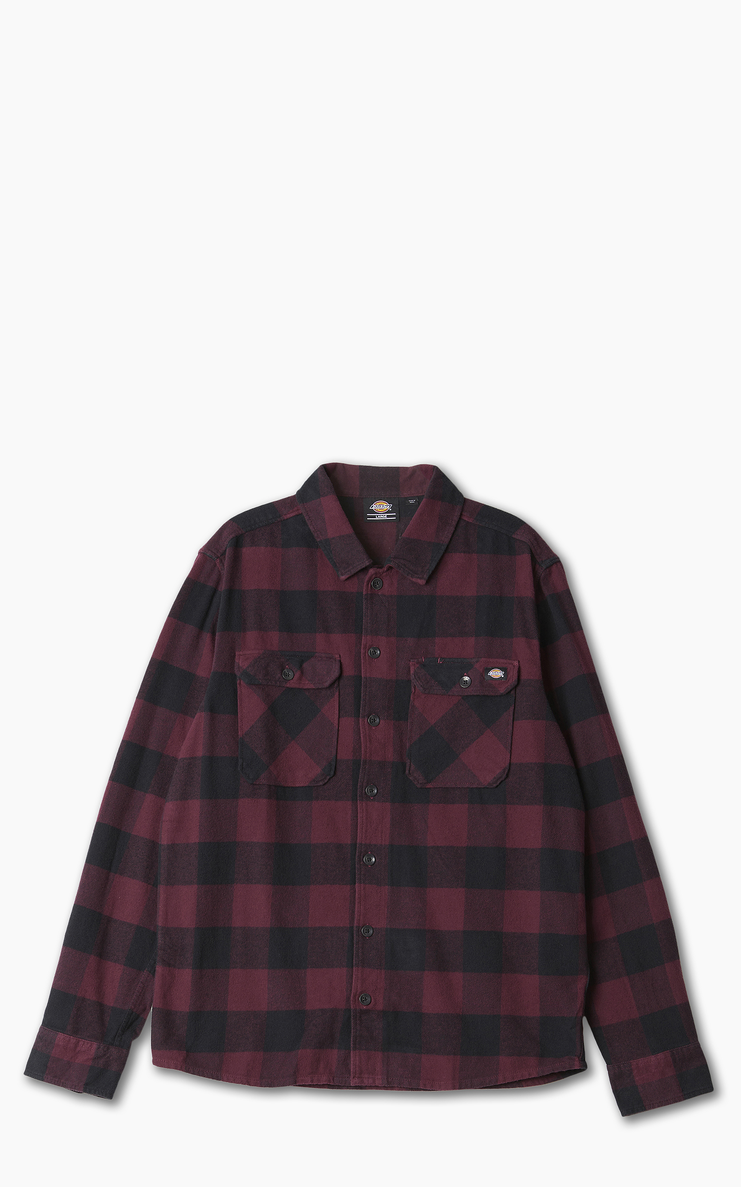 Landbrug Settle let at håndtere Dickies New Sacramento Shirt Maroon | Cultizm