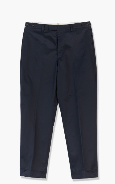 Beams Plus Ivy Trousers Ankle Cut 80/3 Twill Navy 3823-0147-803-79-Navy