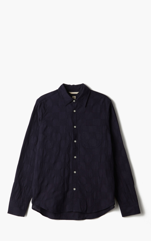 Rogue Territory Jumper Shirt Navy Checkered