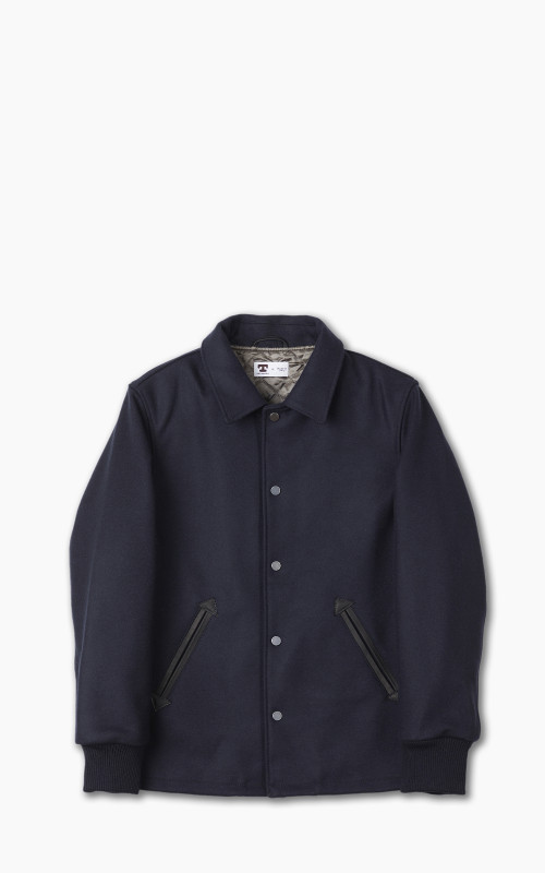 Tellason Coach Jacket Wool/Cashmere Dark Navy