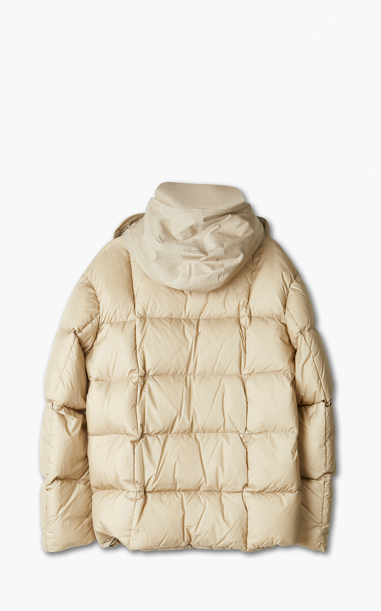 Ten C Sniper Combo Down Jacket Pale Taupe | Cultizm