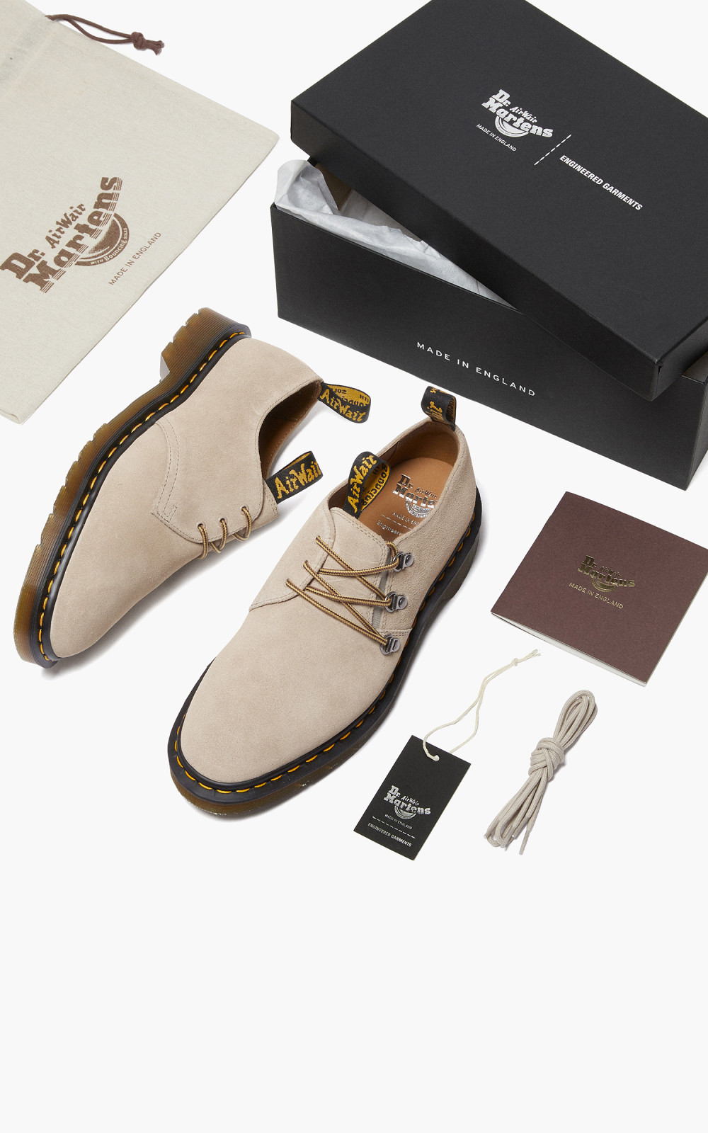Dr. Martens x Engineered Garments 1461 Leather Lace Up Shoes