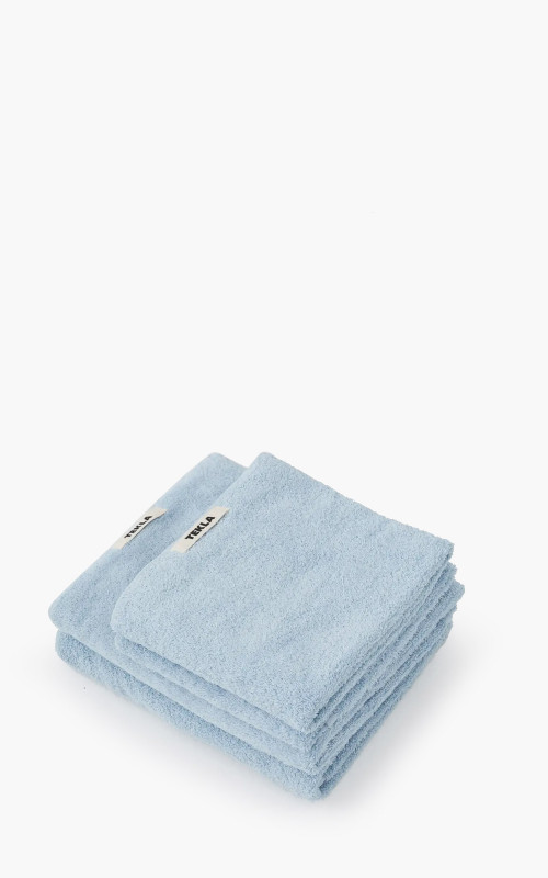 TEKLA Terry Towel Solid Aqua