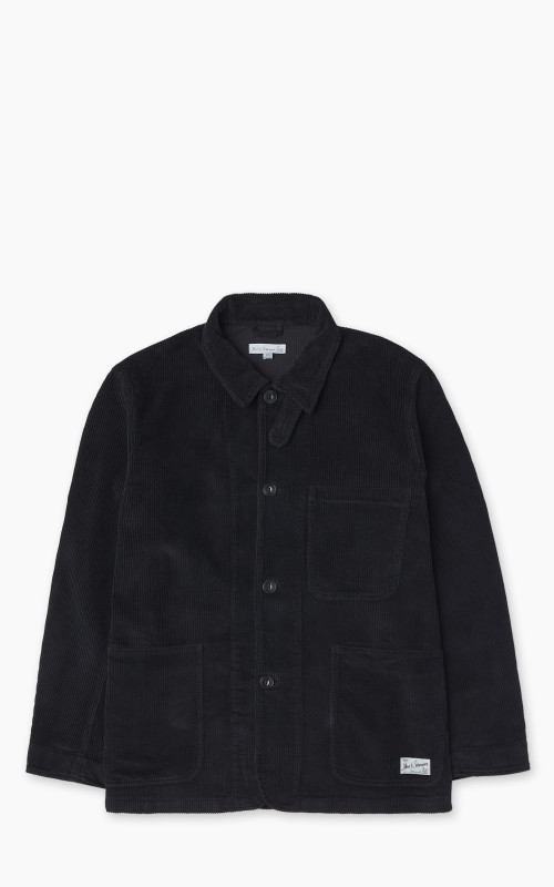 Merz b. Schwanen JKT03C Corduroy Jacket Deep Black