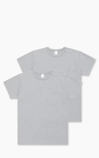 3sixteen Heavyweight T-Shirt 2 Pack Heather Grey