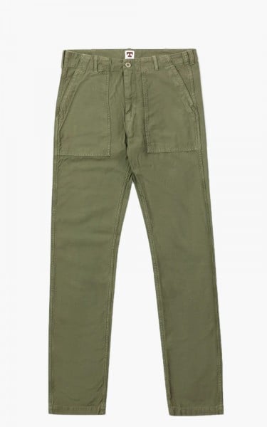 Tellason Fatigue Pant Tapered Sateen Olive
