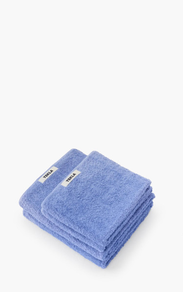 TEKLA Terry Towel Solid Clear Blue