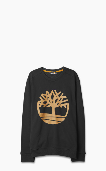 Timberland Tree Logo Crewneck Sweater Black/Wheat