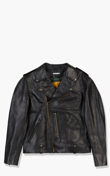 Shangri-La Heritage Chiodo Horsehide Leather Jacket Black CHLJ-BK