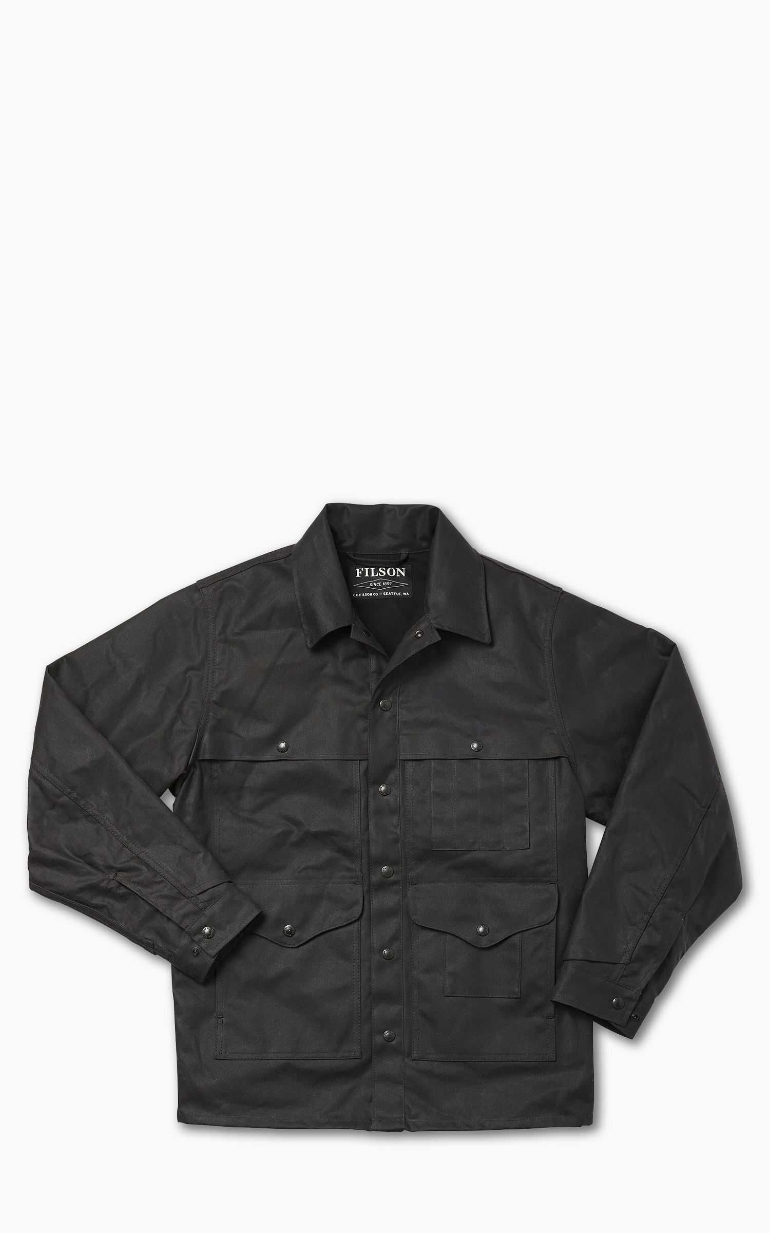 Filson Lined Tin Cruiser Jacket Cinder | Cultizm