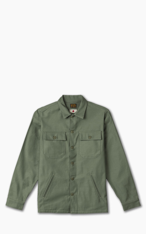 Benzak BWS-03 Military Overshirt Military Twill Army Green