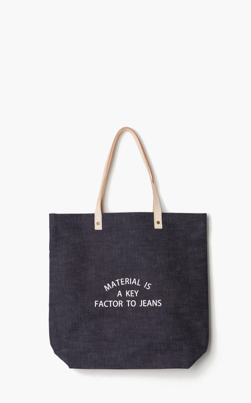 Japan Blue Denim Tote Bag Indigo