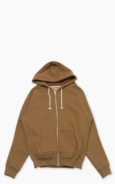 Wonder Looper Zip Hoodie Double Heavyweight French Terry Dune