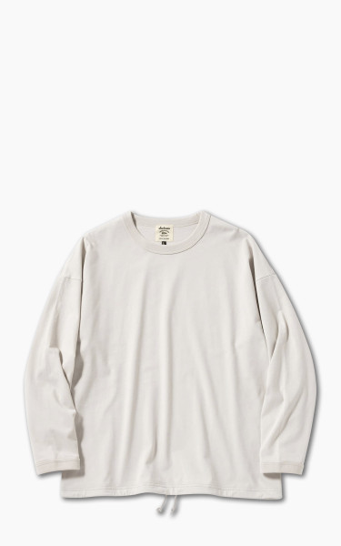 Jackman Grace Himo L/S T-Shirt Rosin White
