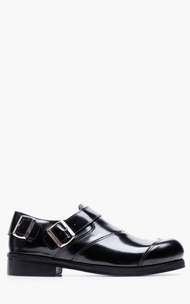 Stefan Cooke Biker Shoe Black Leather