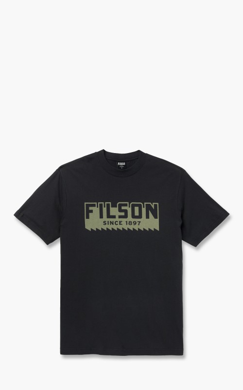Filson Ranger Graphic T-Shirt Faded Black Saw