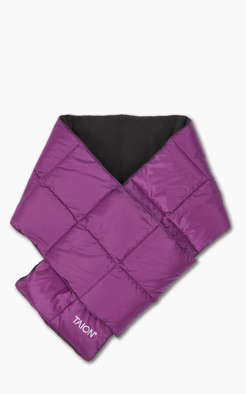 Taion Basic Down Scarf Purple