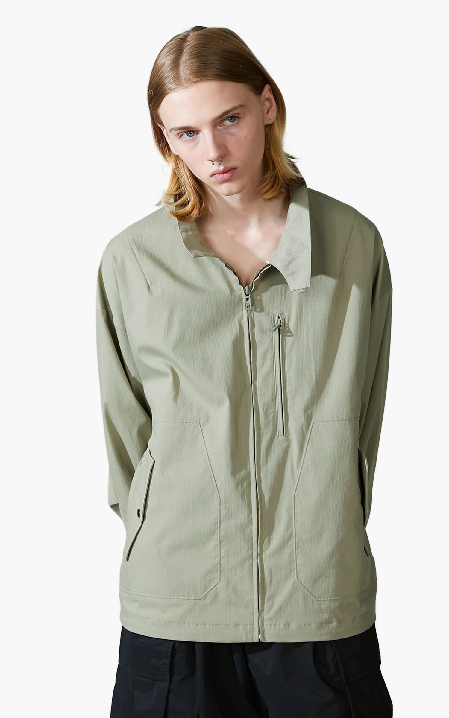 F/CE. Tech Drizzler Jacket Sage Green | Cultizm