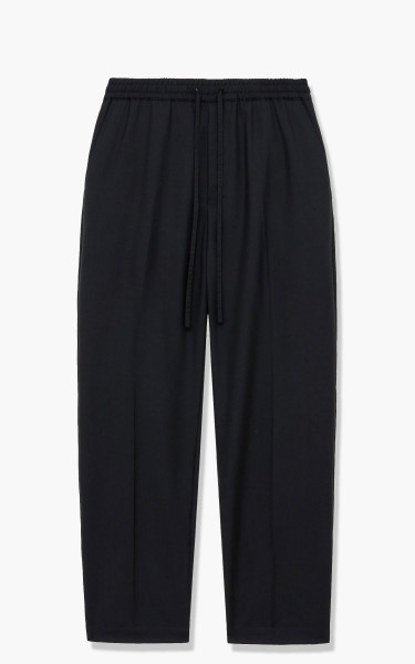 Markaware Classic Fit Easy Pants 120s Super Tropical Wool Black A22A-13PT01C-Black