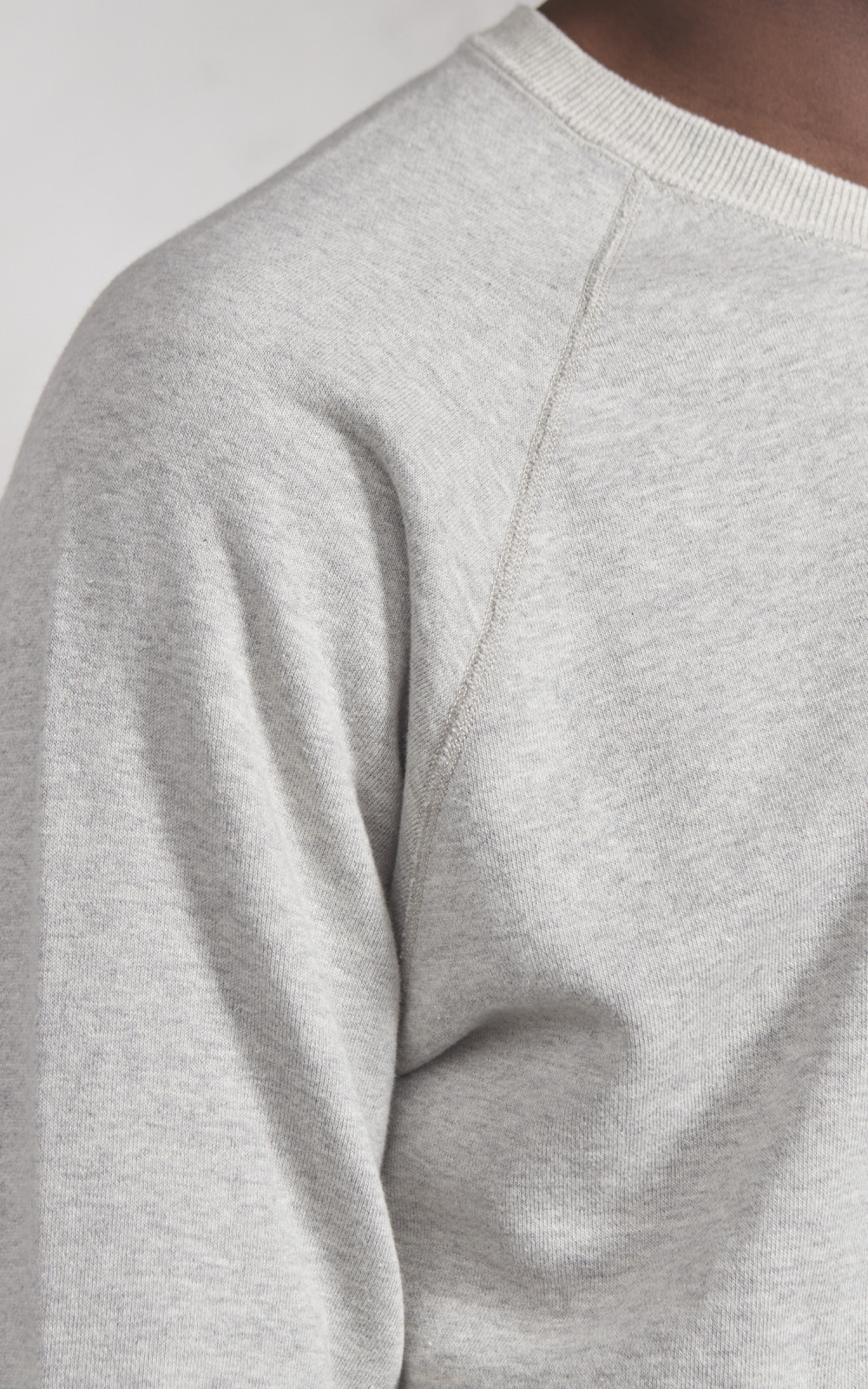 Warehouse & Co 403 Plain Sweatshirt - Heather Grey | SON OF