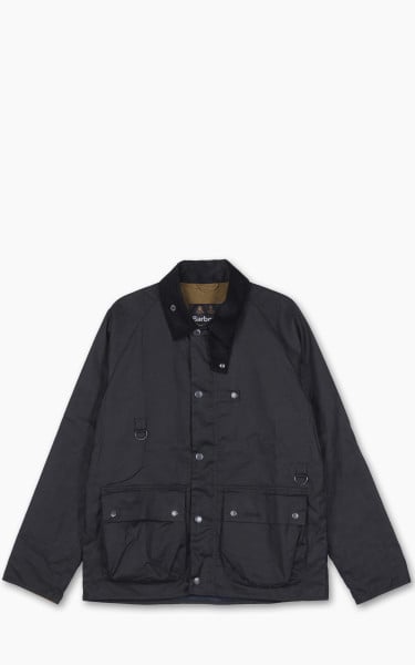 Barbour Utility Spey Waxed Jacket Classic Navy