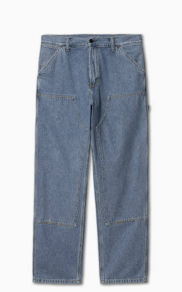 Carhartt WIP Double Knee Pant Blue Heavy Stone Washed