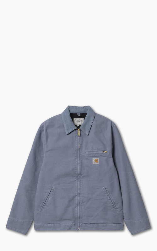 Carhartt WIP Detroit Jacket Dearborn Canvas Aged Bay Blue