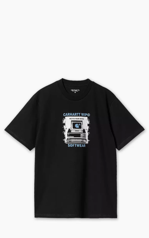 Carhartt WIP S/S Fixed Bugs T-Shirt Black | Cultizm