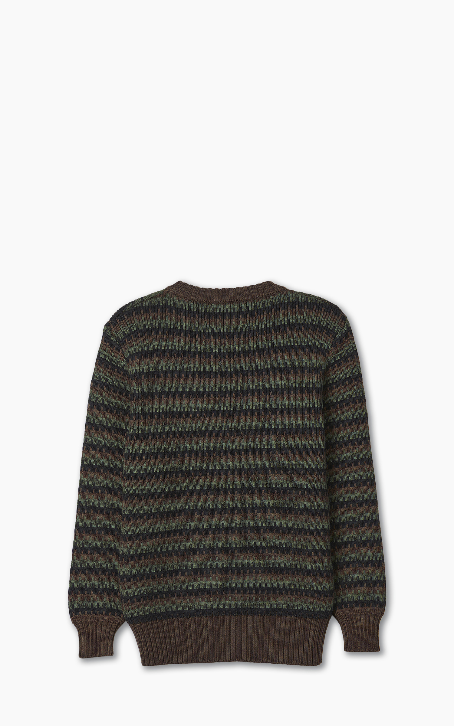 Filson Jacquard Wool Crewneck Sweater Black | Cultizm