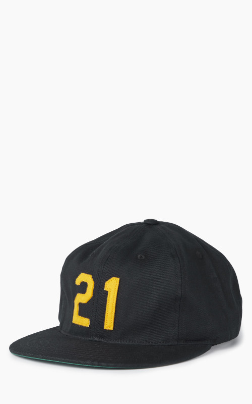 Ebbets Field Flannels Roberto Clemente 1972 Signature Series Ballcap Black