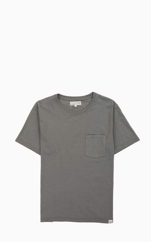 Merz b. Schwanen CTP02 Crew Neck Pocket Tee Army